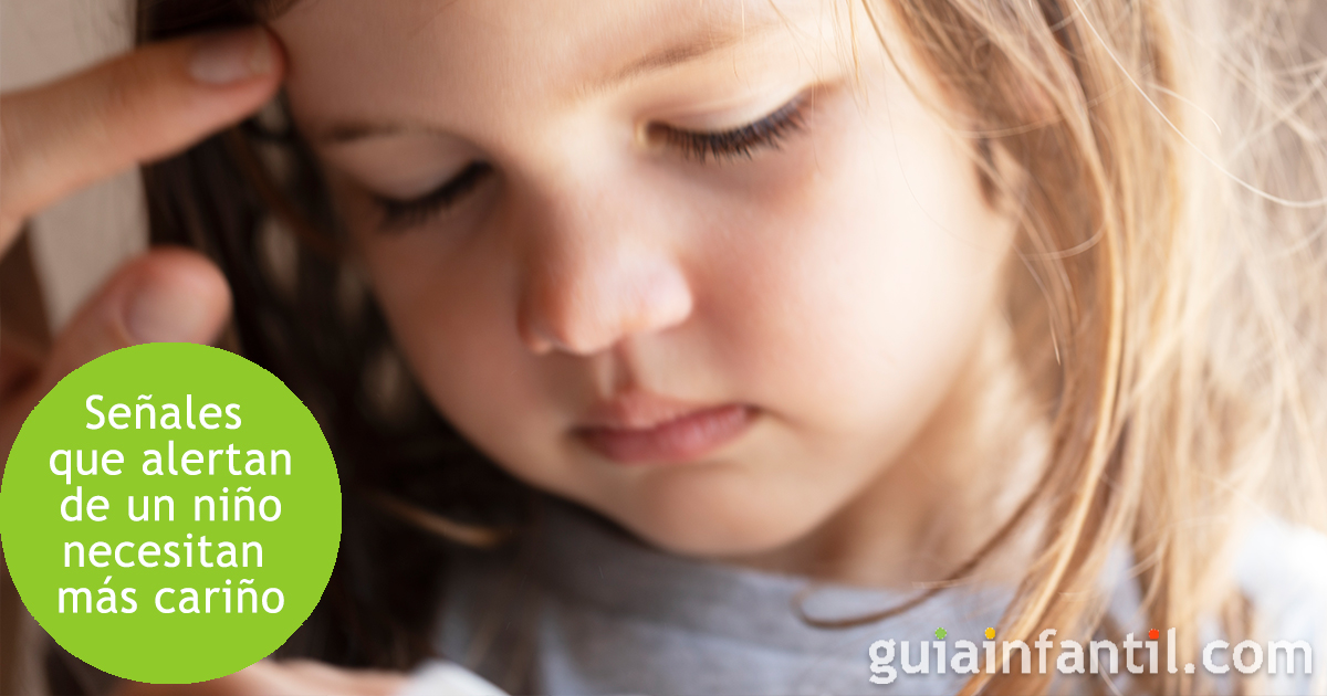 La falta de cariño en los niños