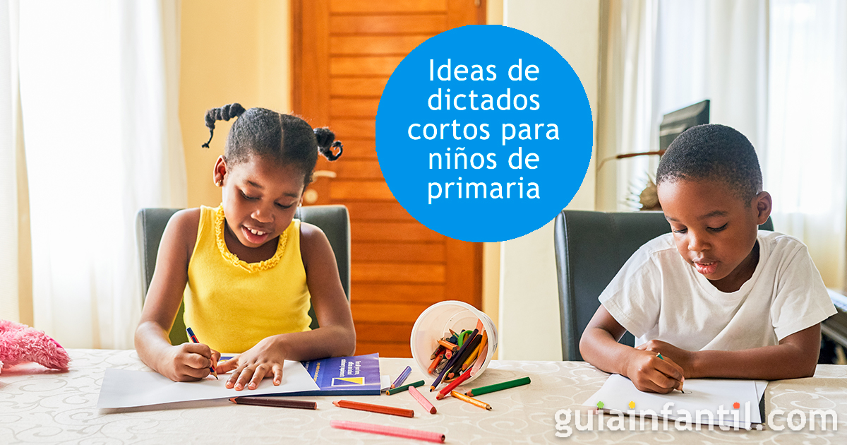Más dictados cortos para los niños
