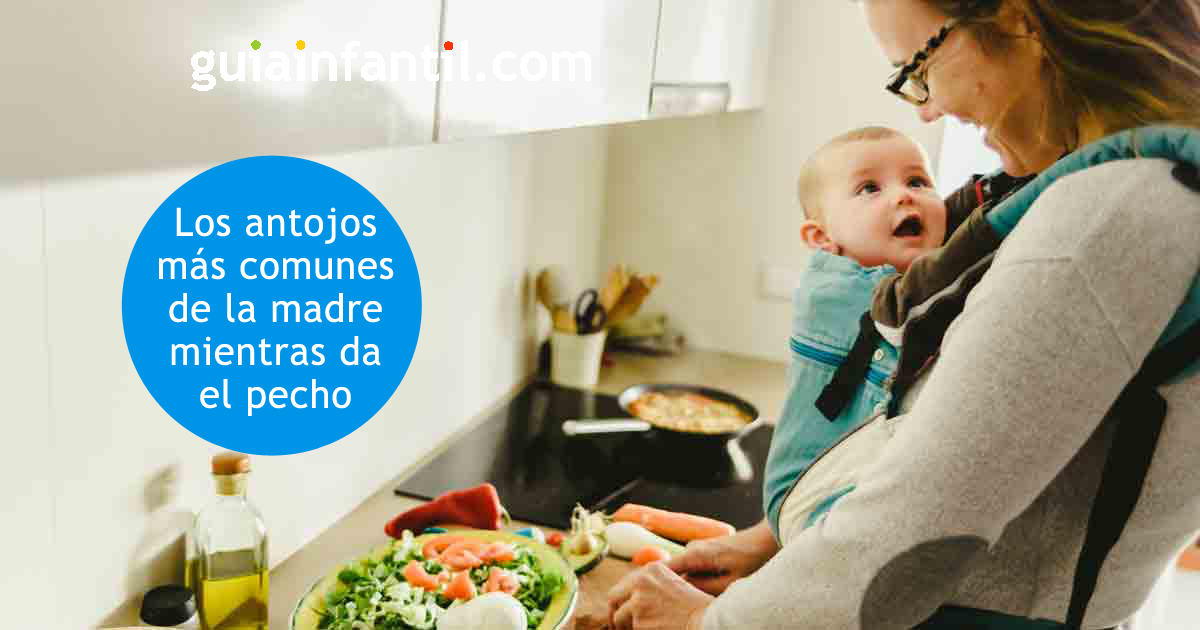 antojos más comunes de la lactancia