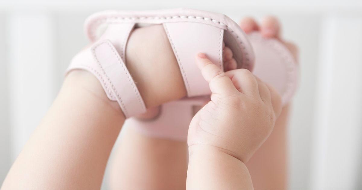 El calzado para el desarrollo de los pies de bebés y niños