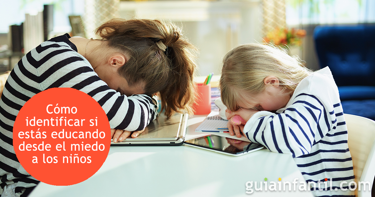 Educar desde el miedo a los niños