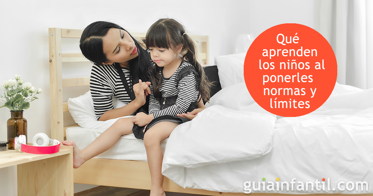 Lo que los niños aprenden de los límites y normas