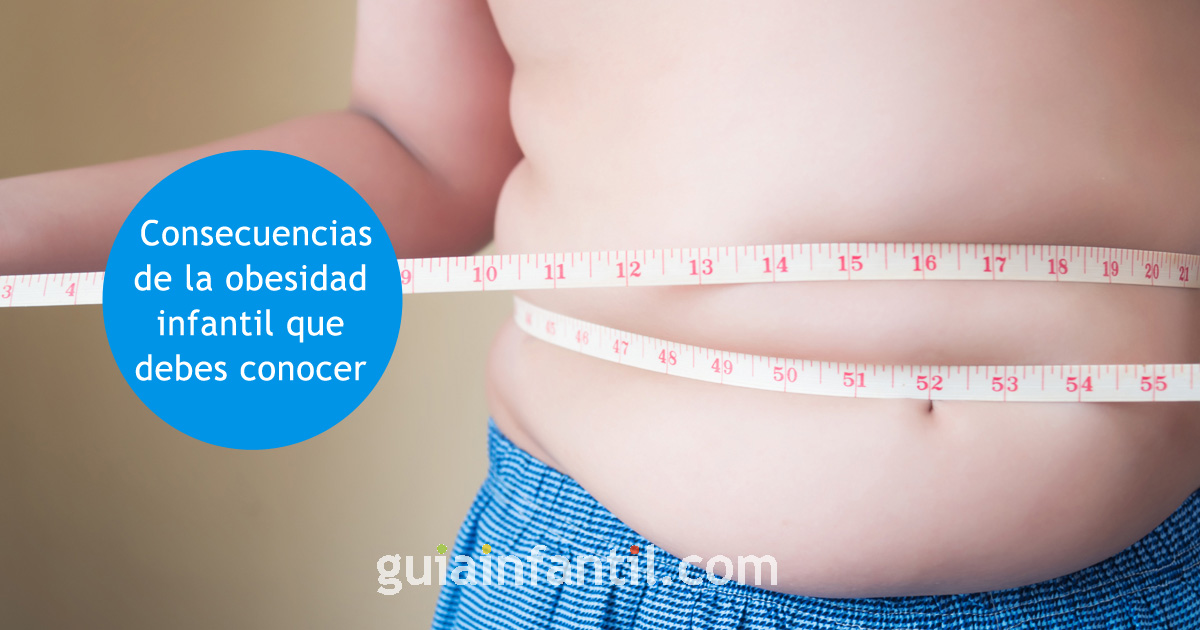 consecuencias obesidad infantil