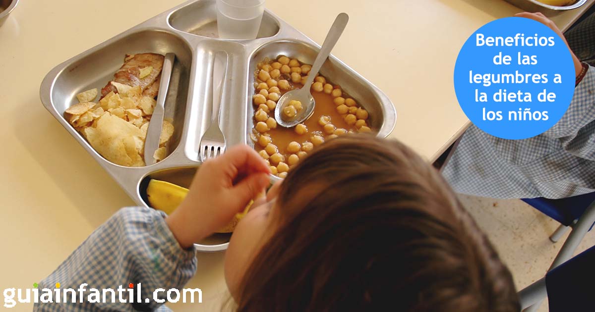 qué aportan las legumbres a lo sniños