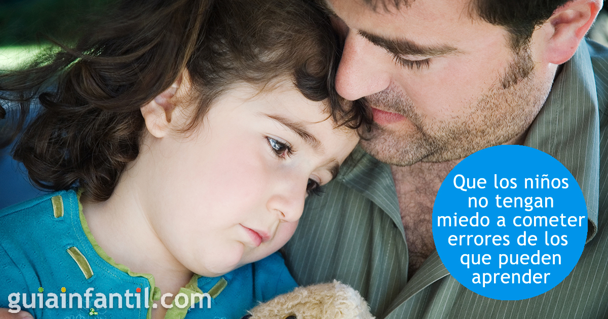 Niños con miedo de cometer errores