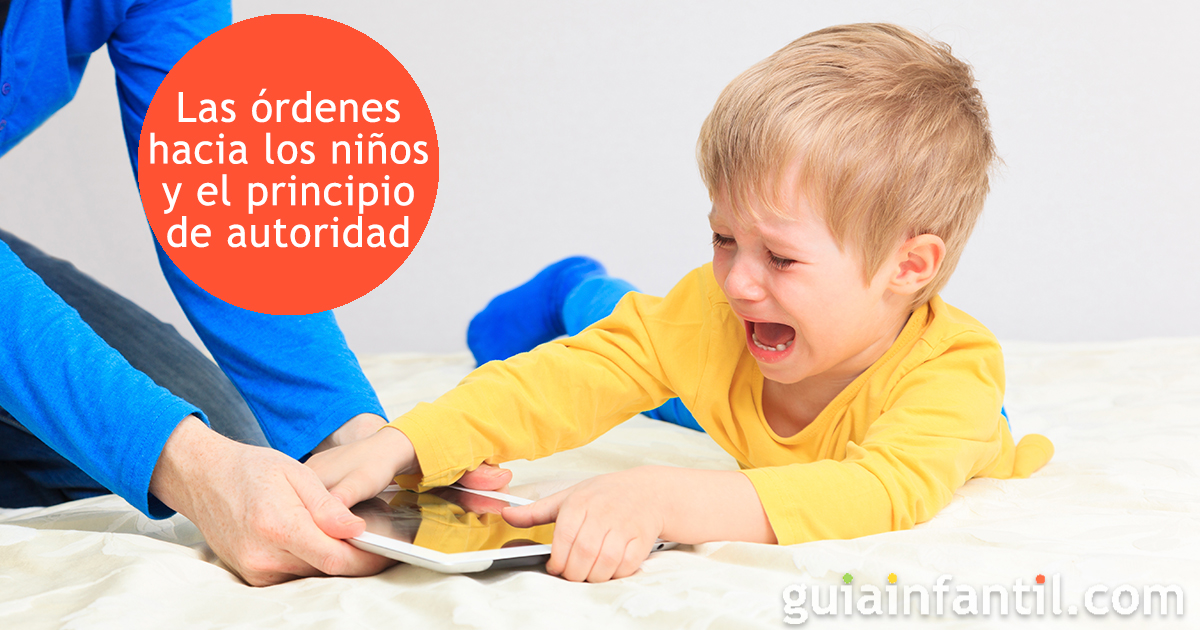 Que los niños hagan caso a las órdenes de sus padres