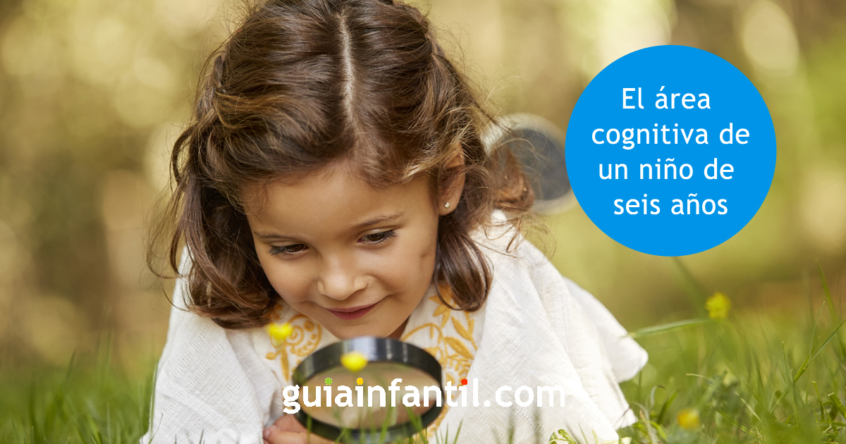 área cognitiva de un niño de seis años