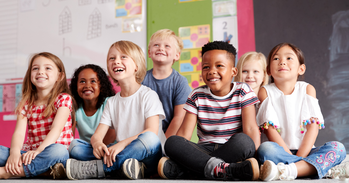 amigos a los seis años