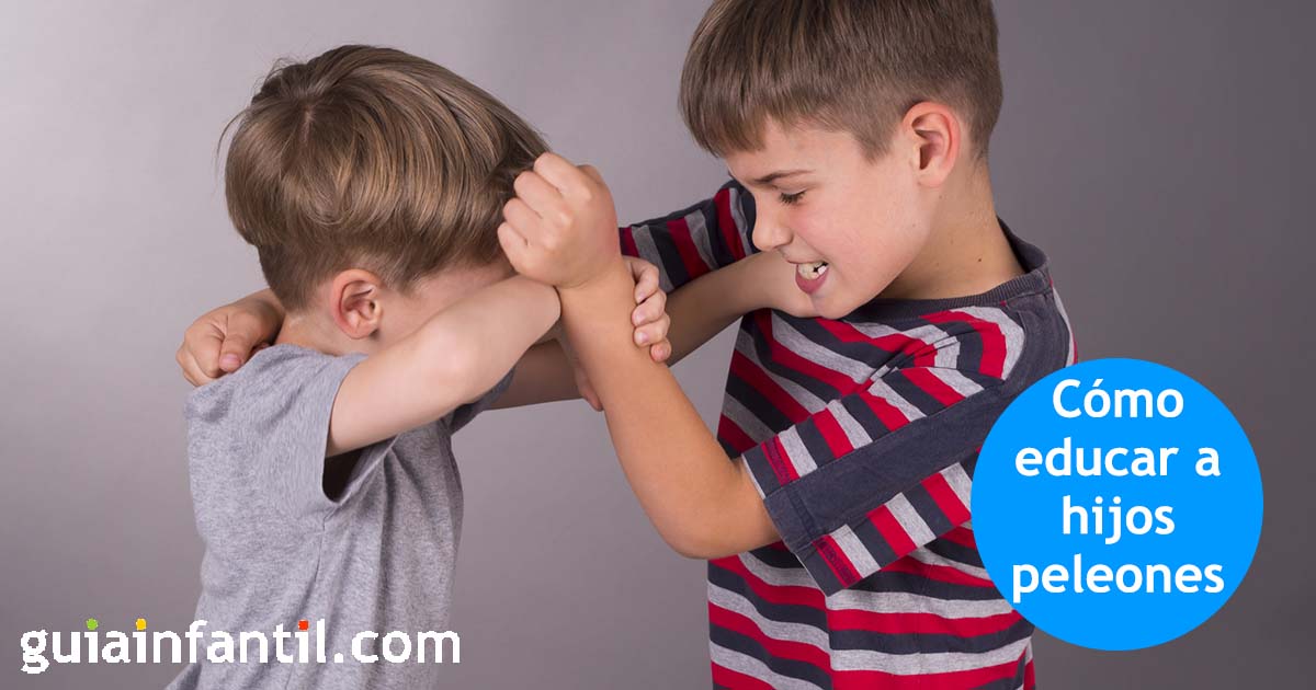educar a niños peleones