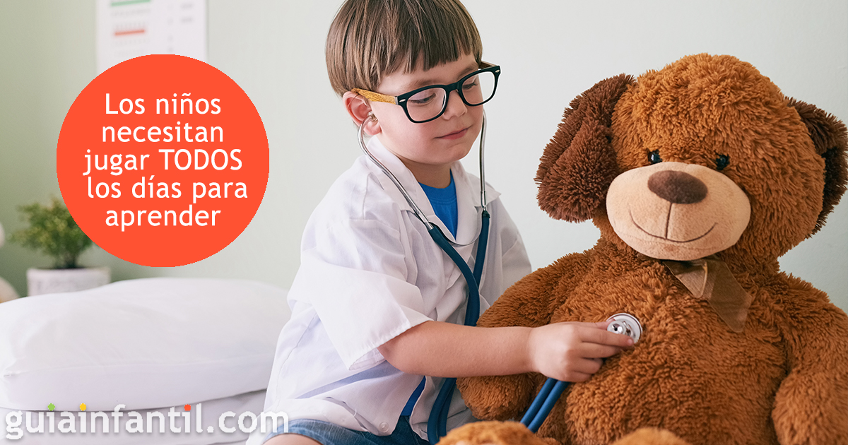 Los niños tienen que jugar todos los días