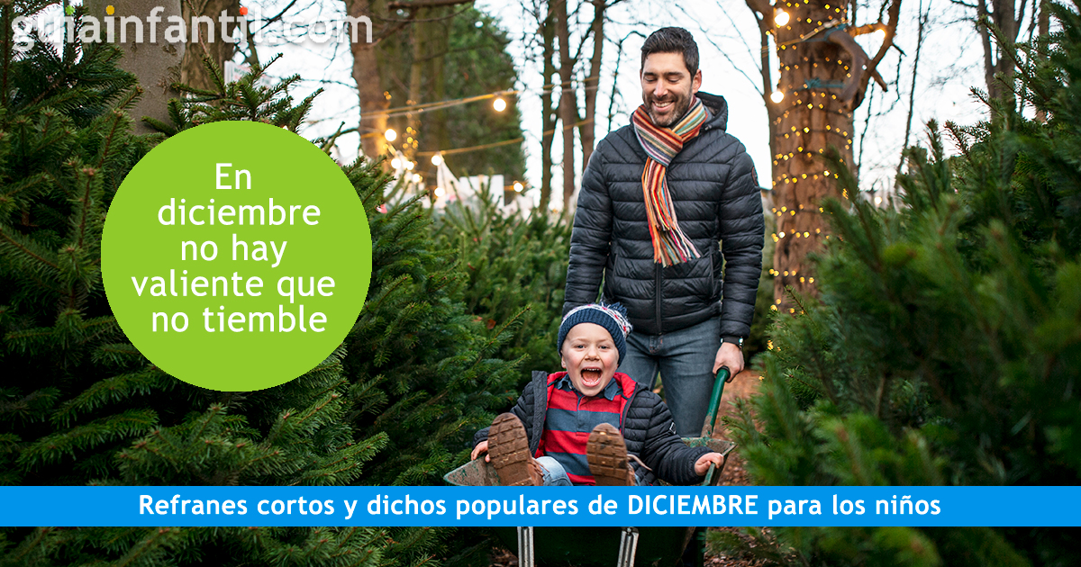 Unos refranes cortos de diciembre y navidad