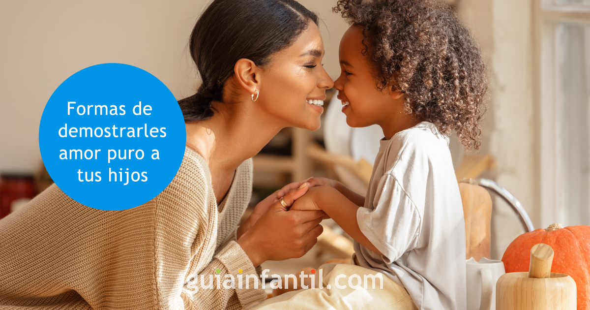 demostrar amor a los hijos