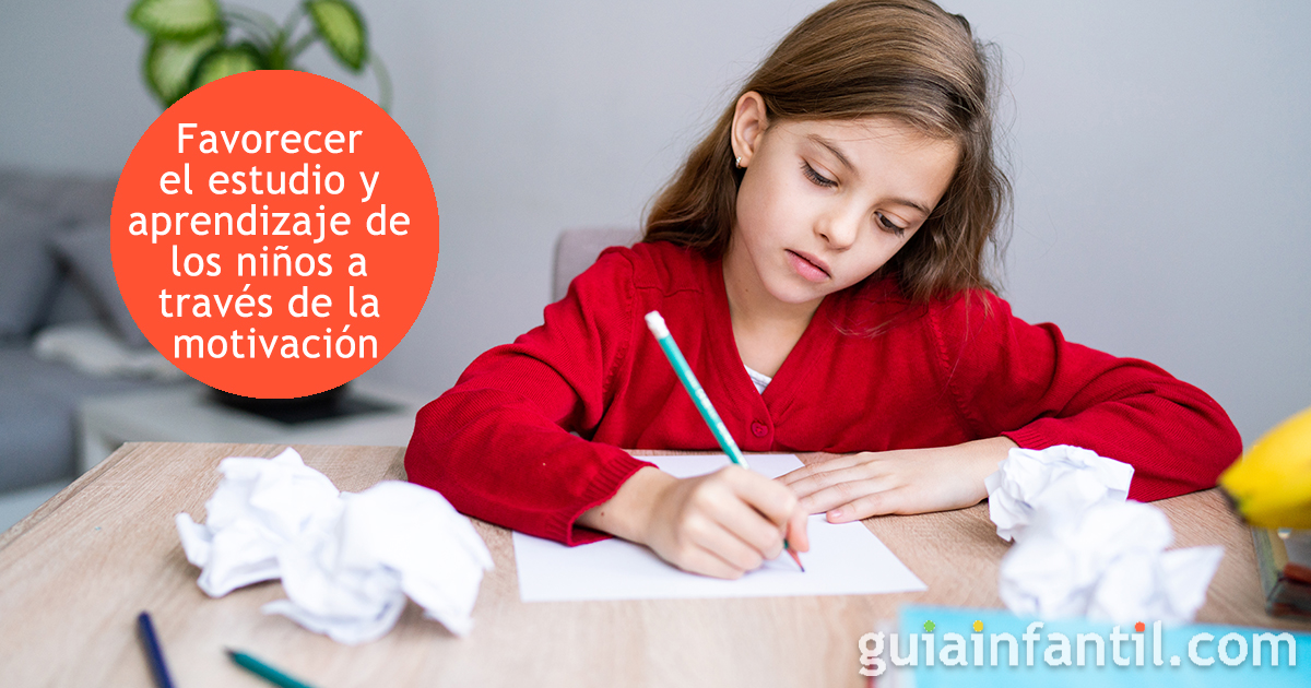 Los niños cuando hacen deberes o estudian