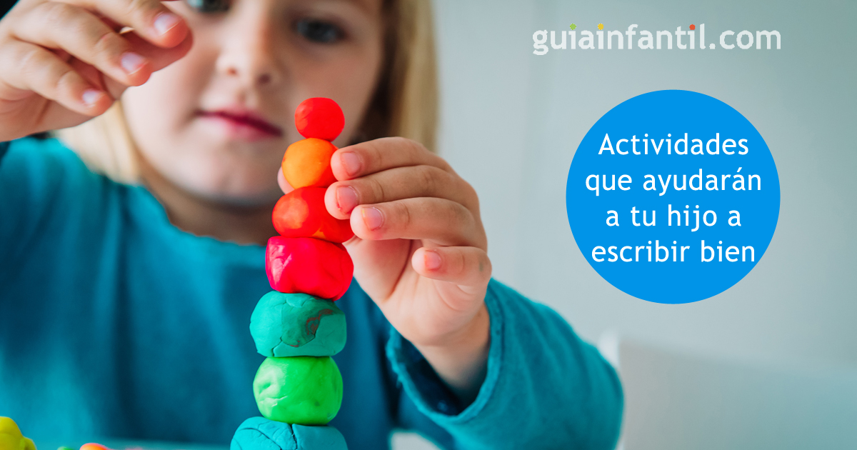 actividades que ayudarán a tu hijo a escribir bien