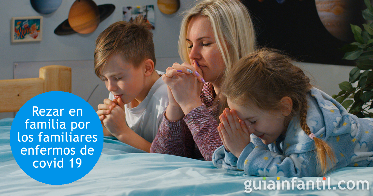 Rezar con los niños a Dios