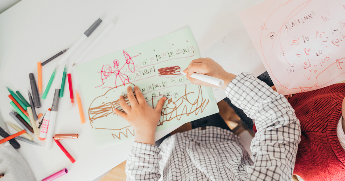 La interpretación de los dibujos de tus hijos