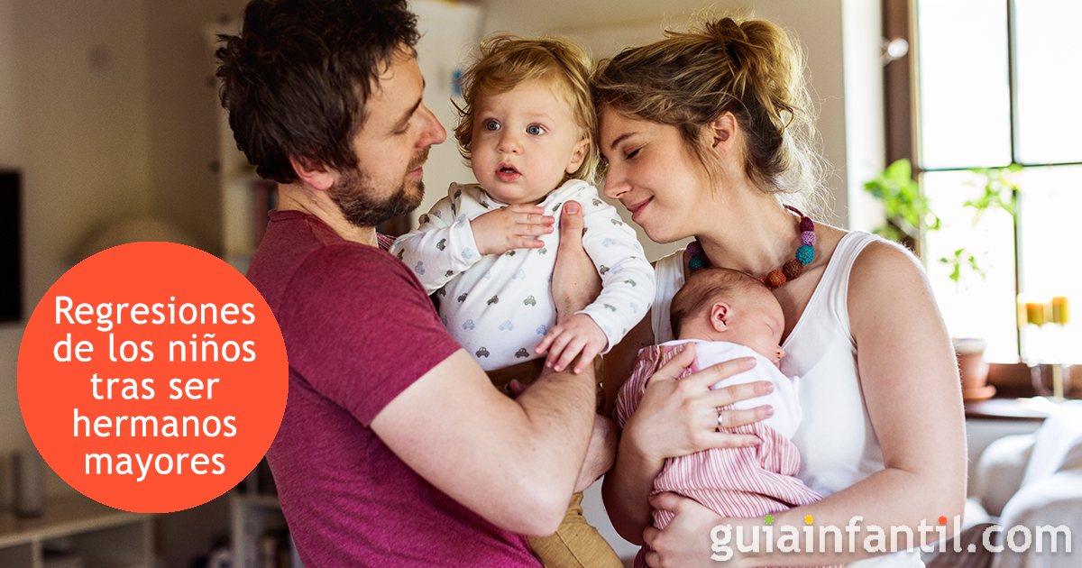 Qué son las regresiones infantiles de los niños