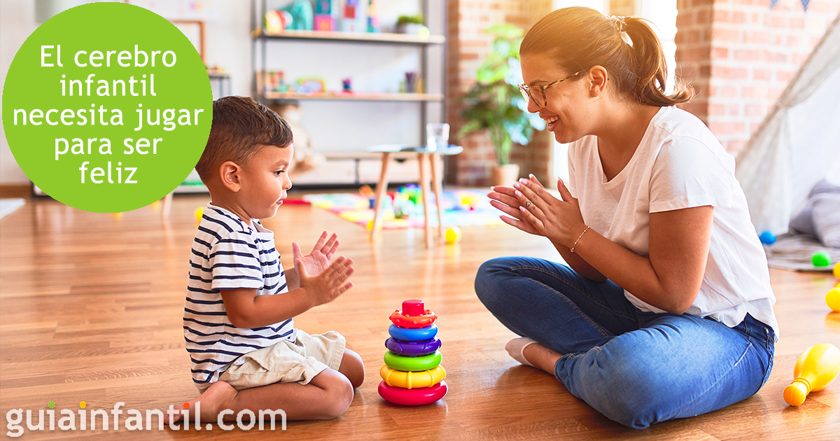 El cerebro de los niños necesita jugar