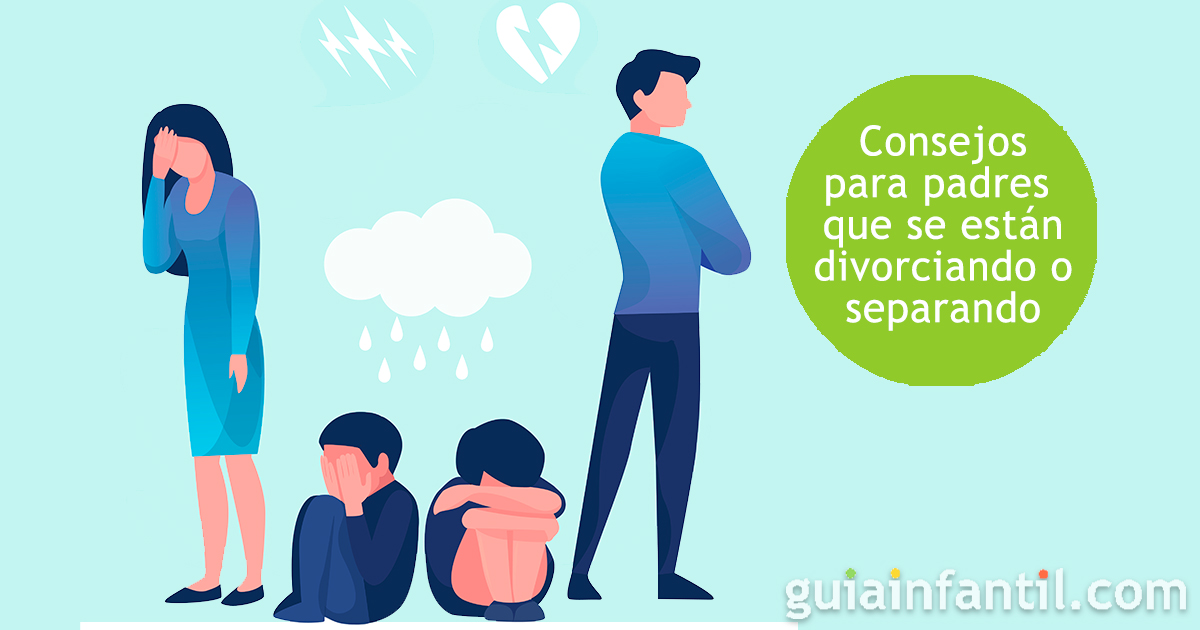 Padres que se están divorciando o separando