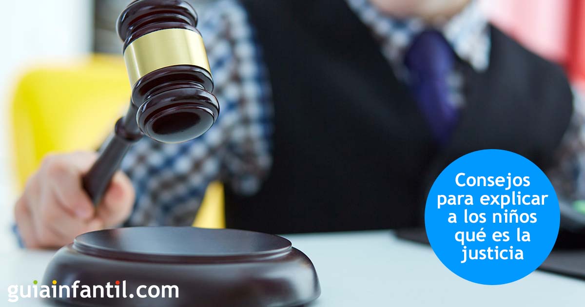 cómo explicar la justicia a los niños