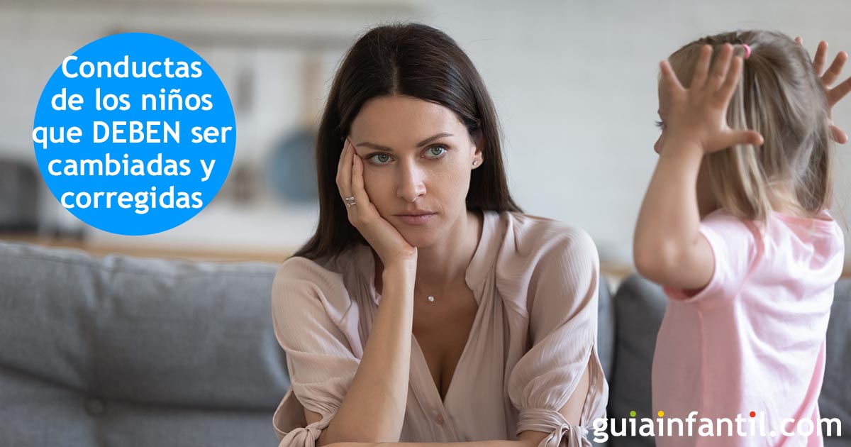 malos comportamientos que debemos cambiar en los niños