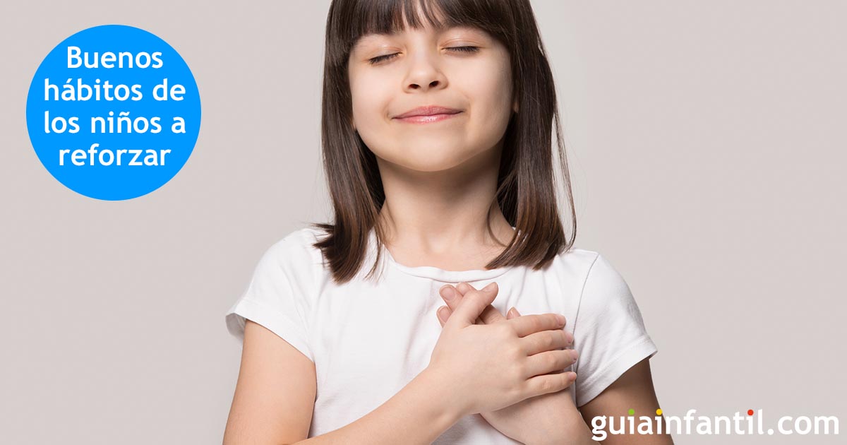 buenas conductas a reforzar en los niños