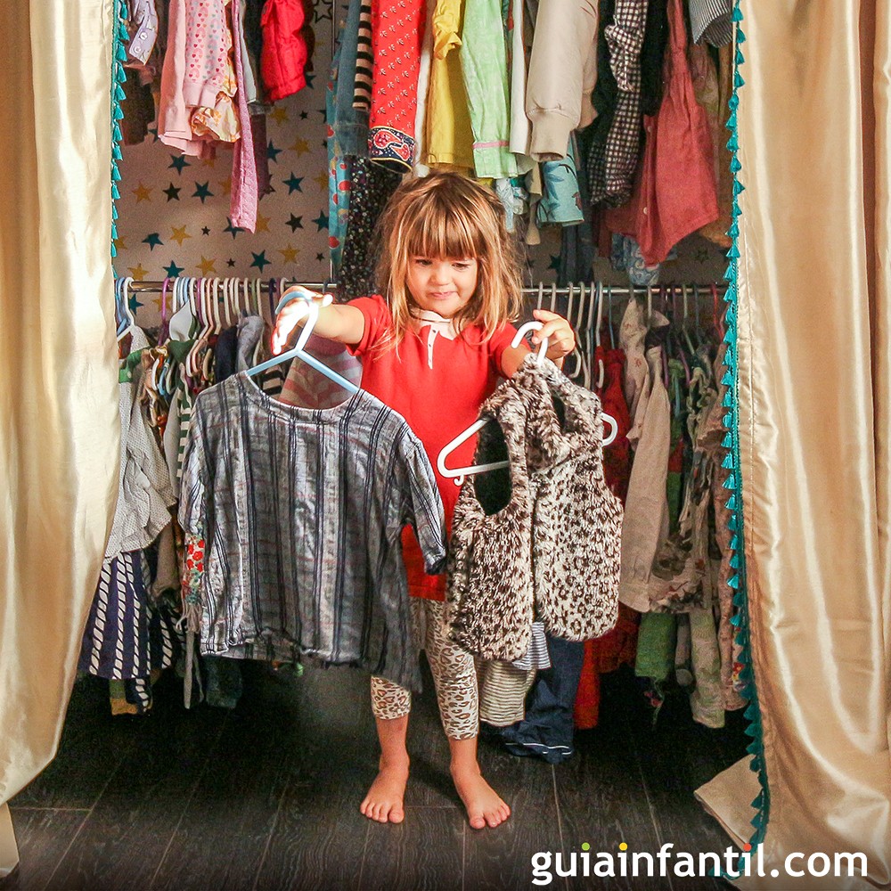 Cambio de armario o closet. Cómo ordenar la ropa de verano de los niños