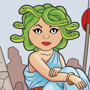 Perseo y Medusa. Cuento de la mitología griega para niños