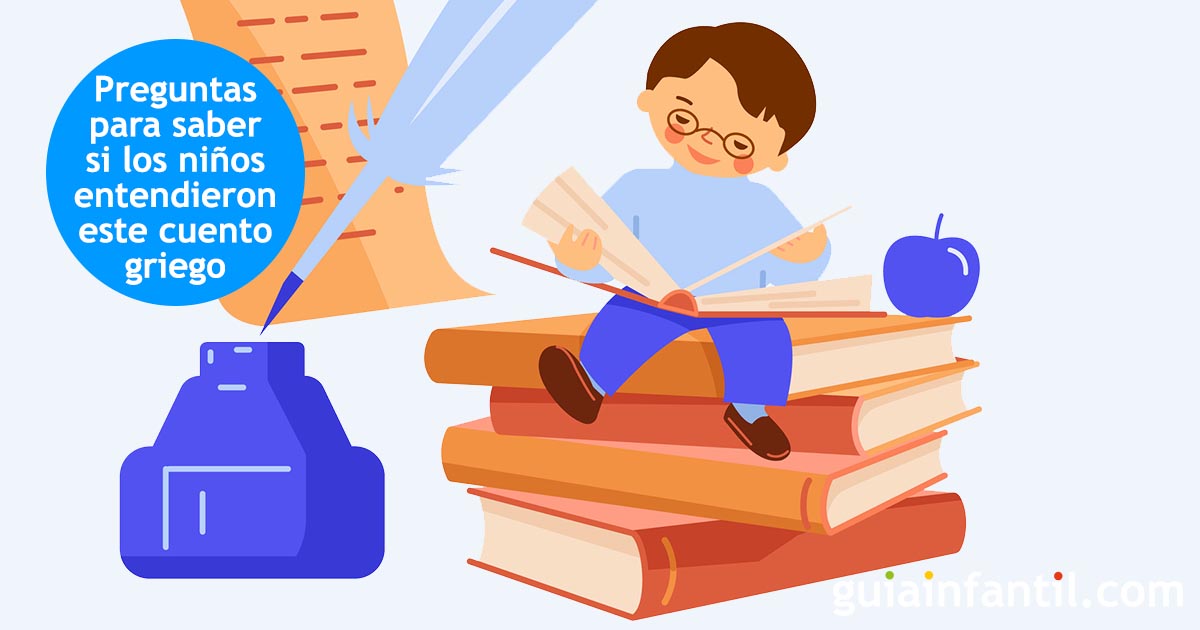 comprensión del texto de este cuento griego