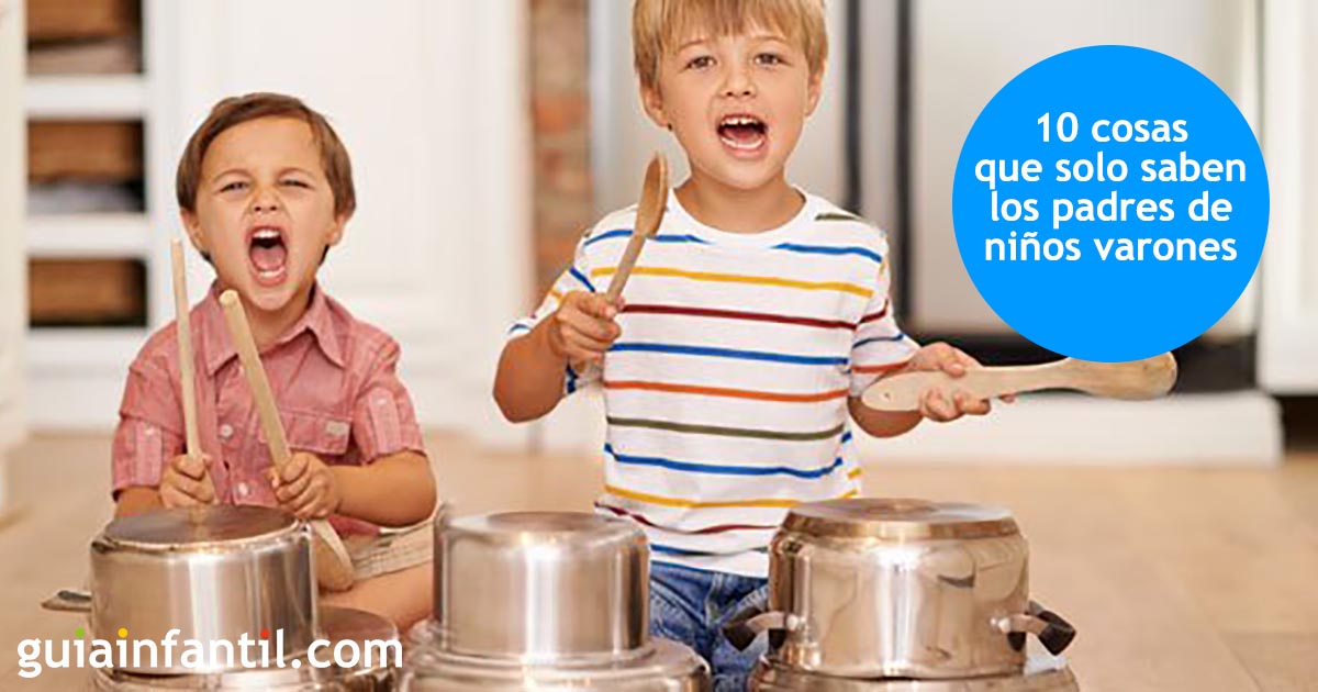 Cosas que sabemos los padres y madres de hijos varones Cosas de padres de hijos varones