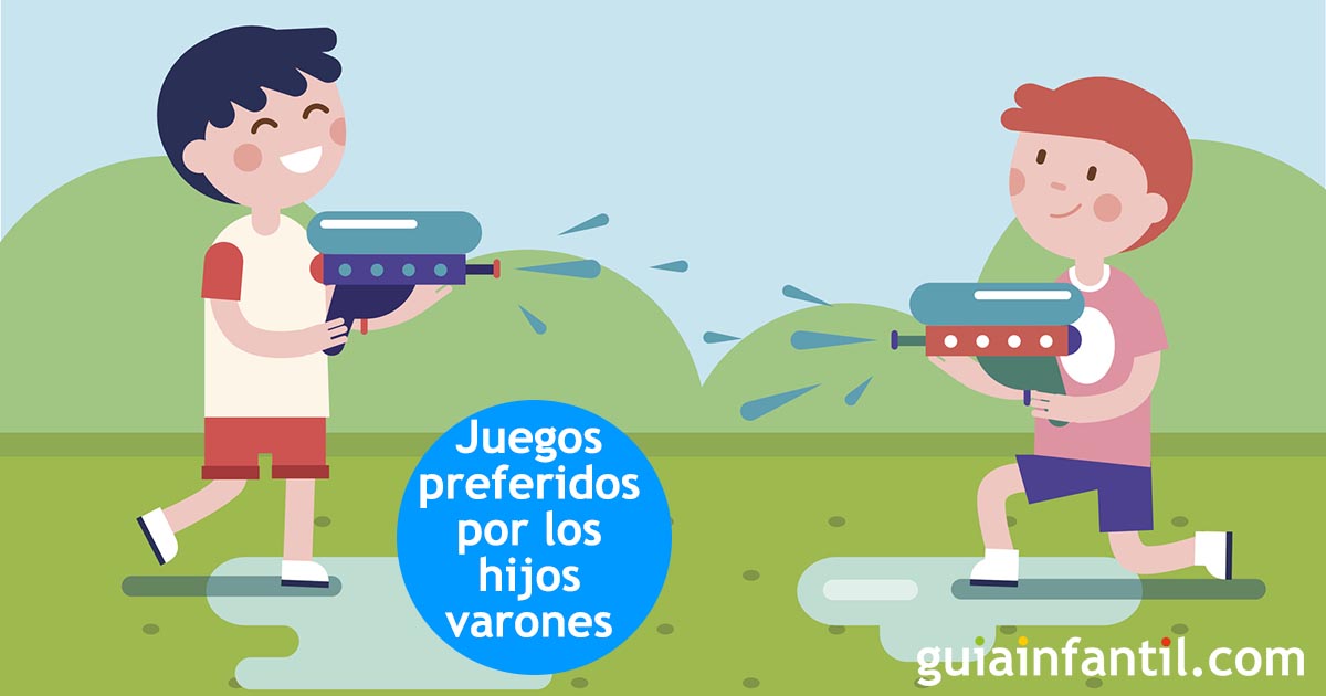 juegos preferidos por los niños varones