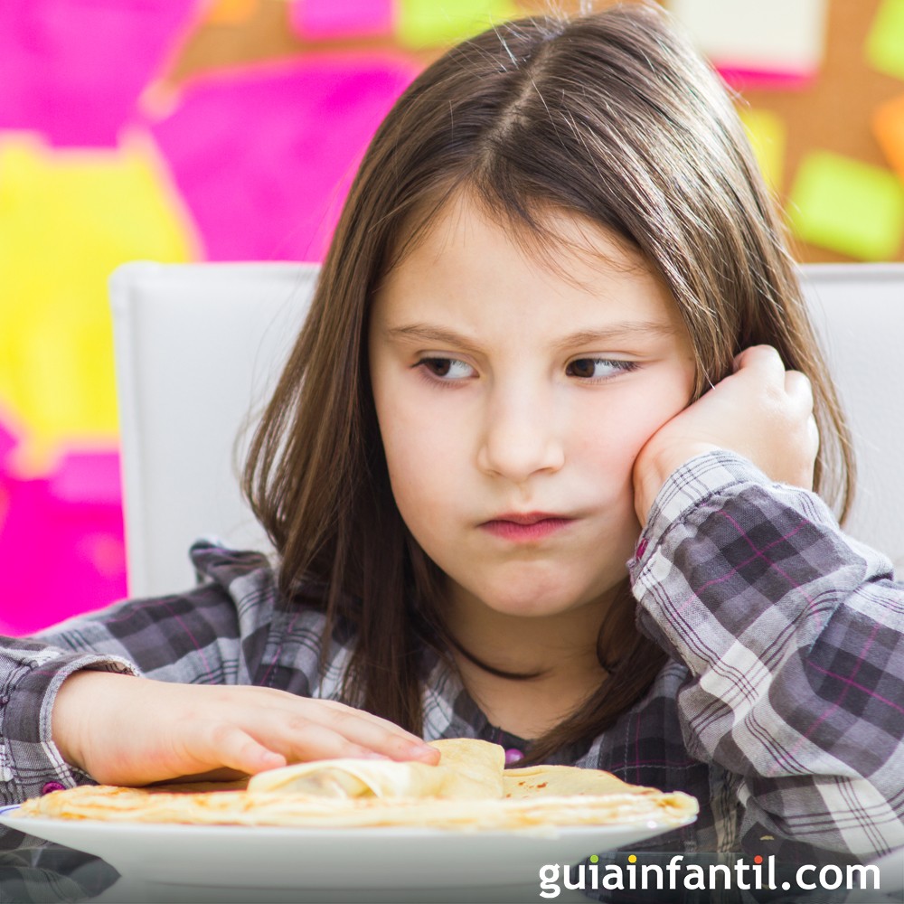 Frases que no debemos decir a los niños cuando no quieren comer