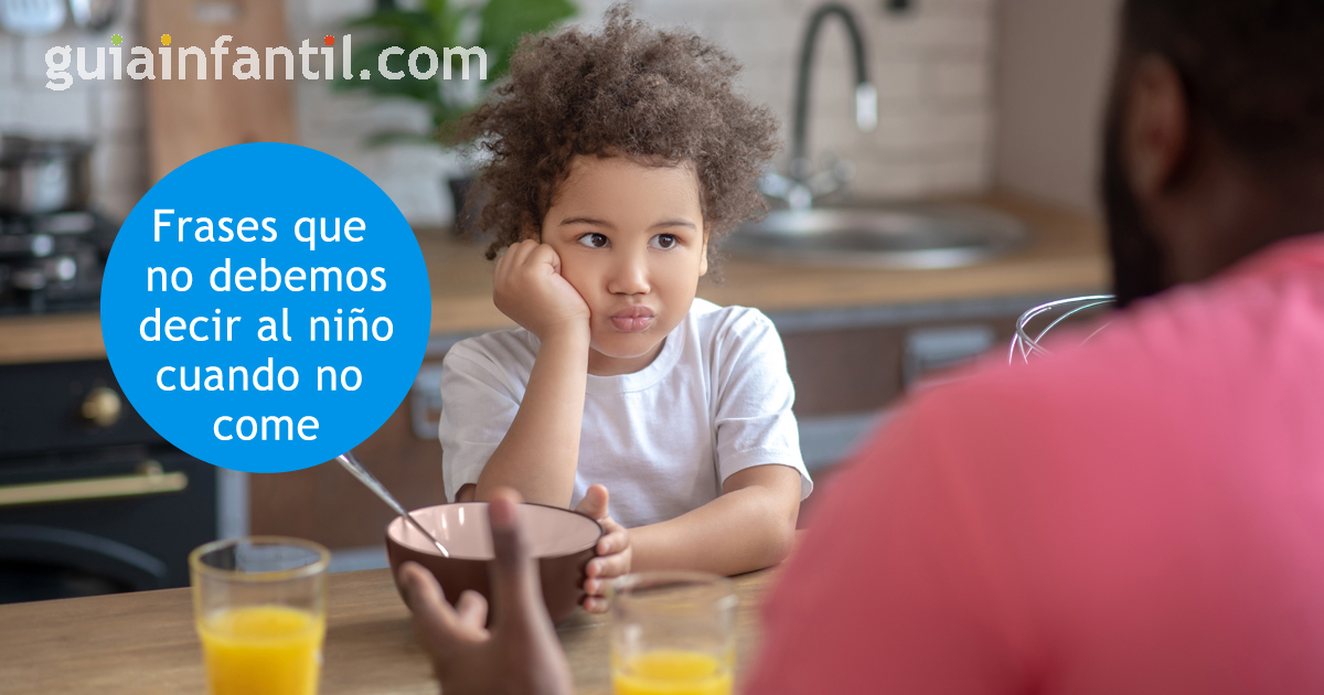 frases del niño que no come