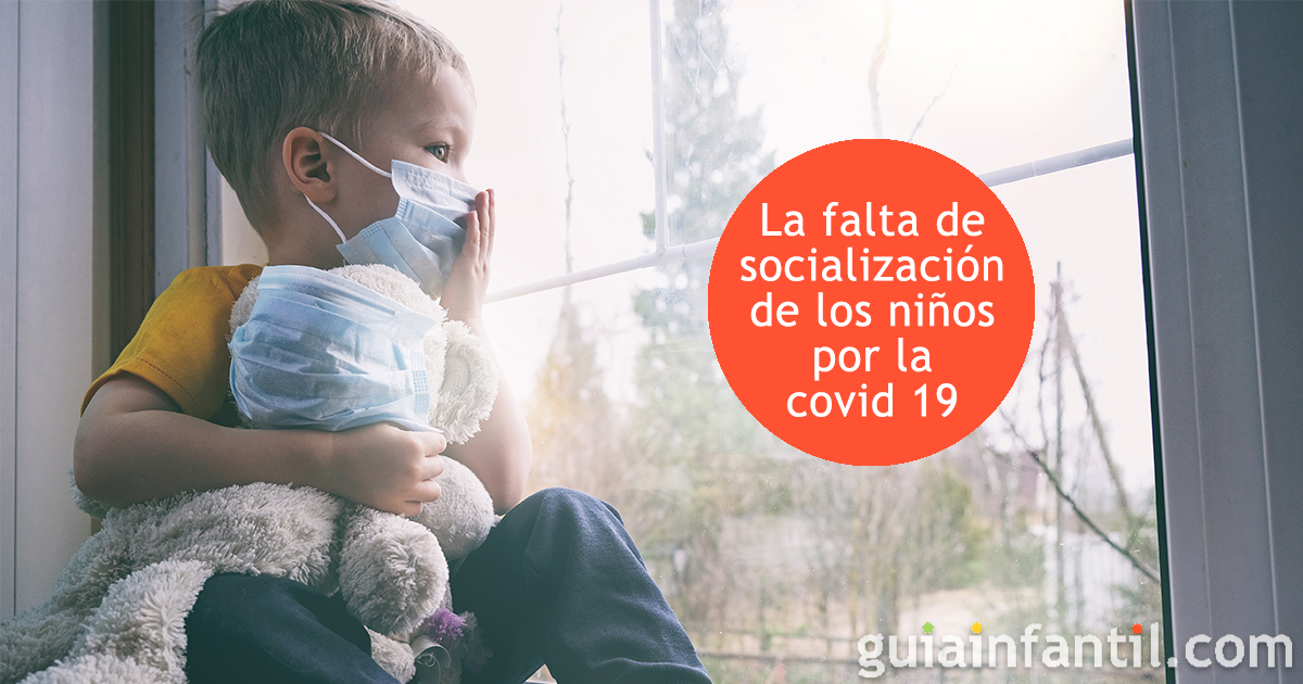 Niños con falta de socialización por la pandemia