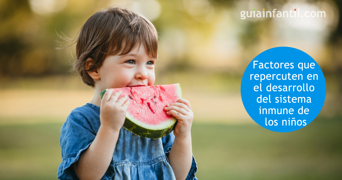 el sistema inmune de los niños