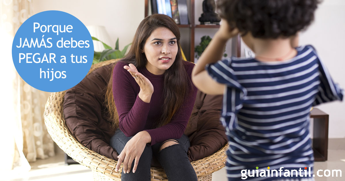 Jamás debes pegar a los niños