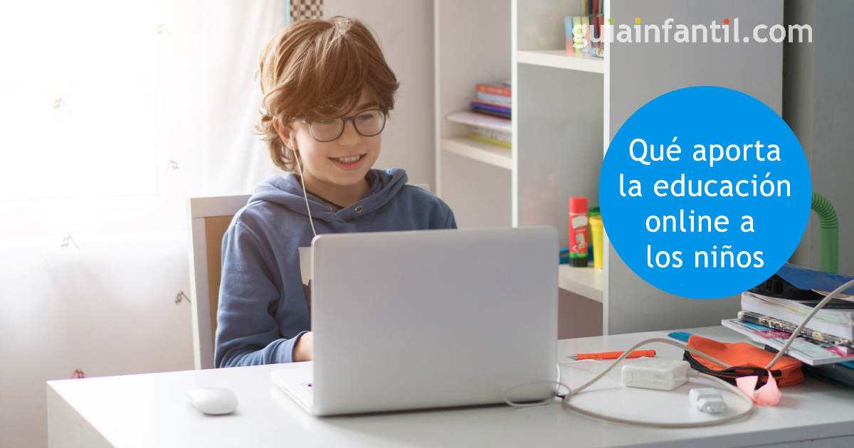 el aprendizaje online en los niños