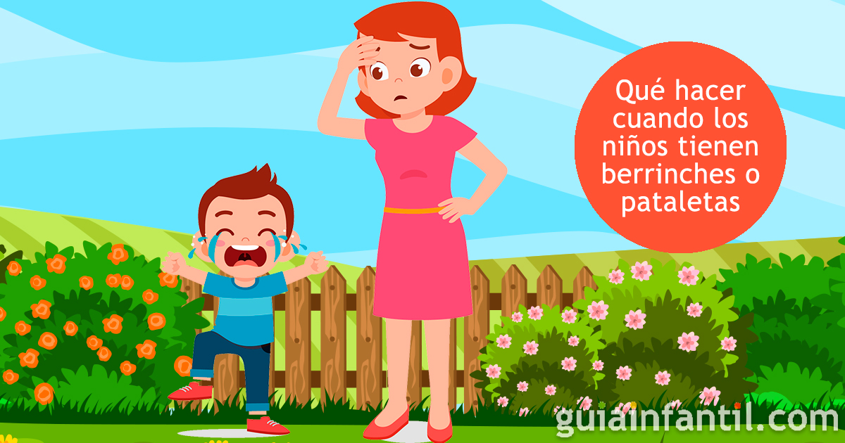 Cuando tu hijo tiene pataletas