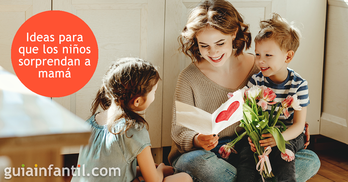 Celebrar el día de la madre con los niños