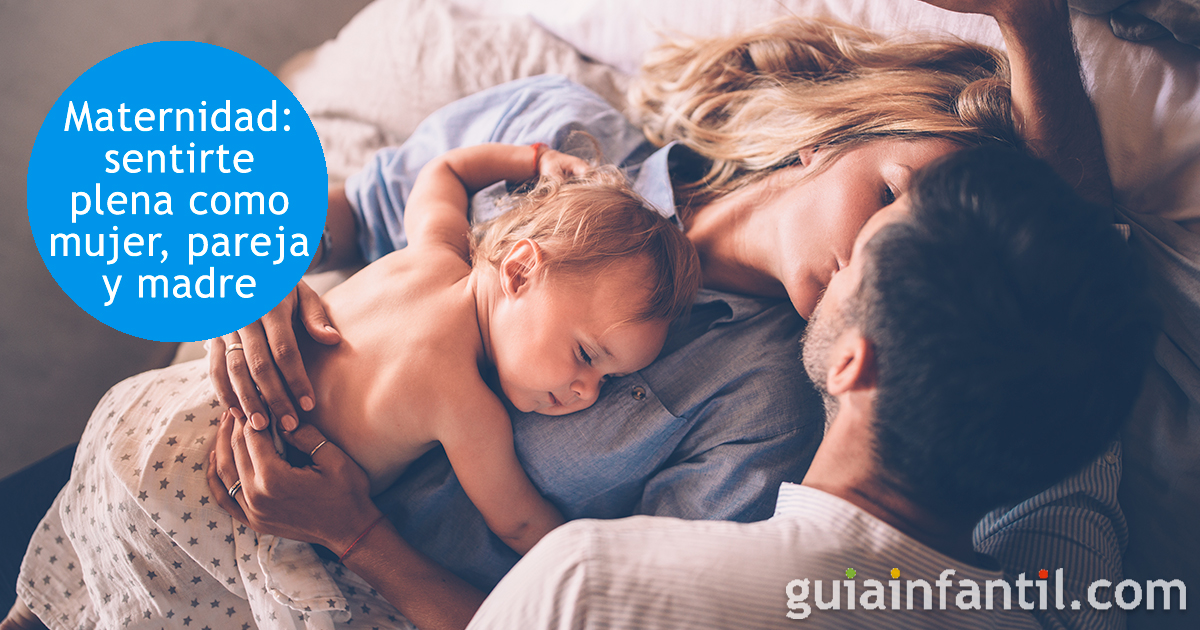 La maternidad de las madres felices y sus hábitos