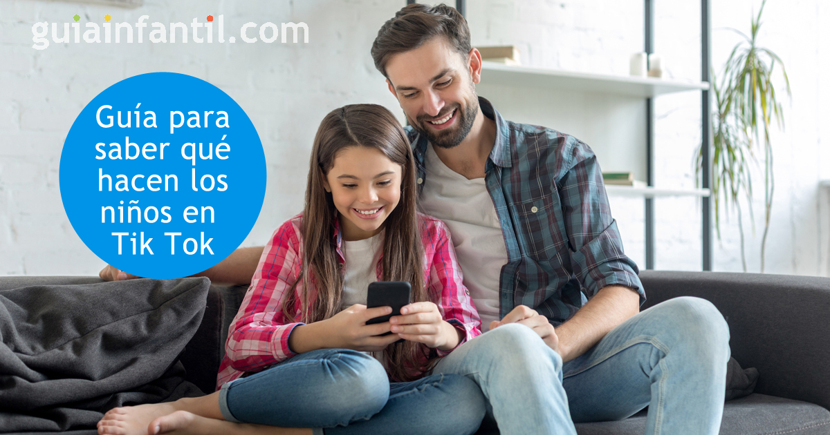 cómo saber qué  hacen los niños en Tik Tok