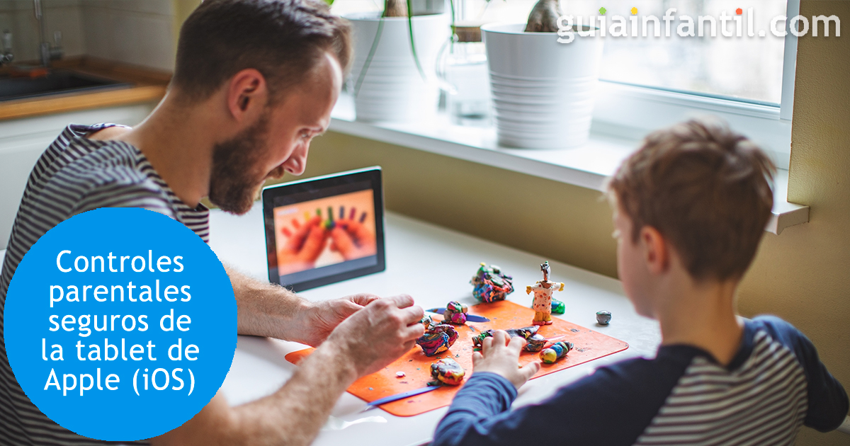 Control parental para limitar el uso de la tablet
