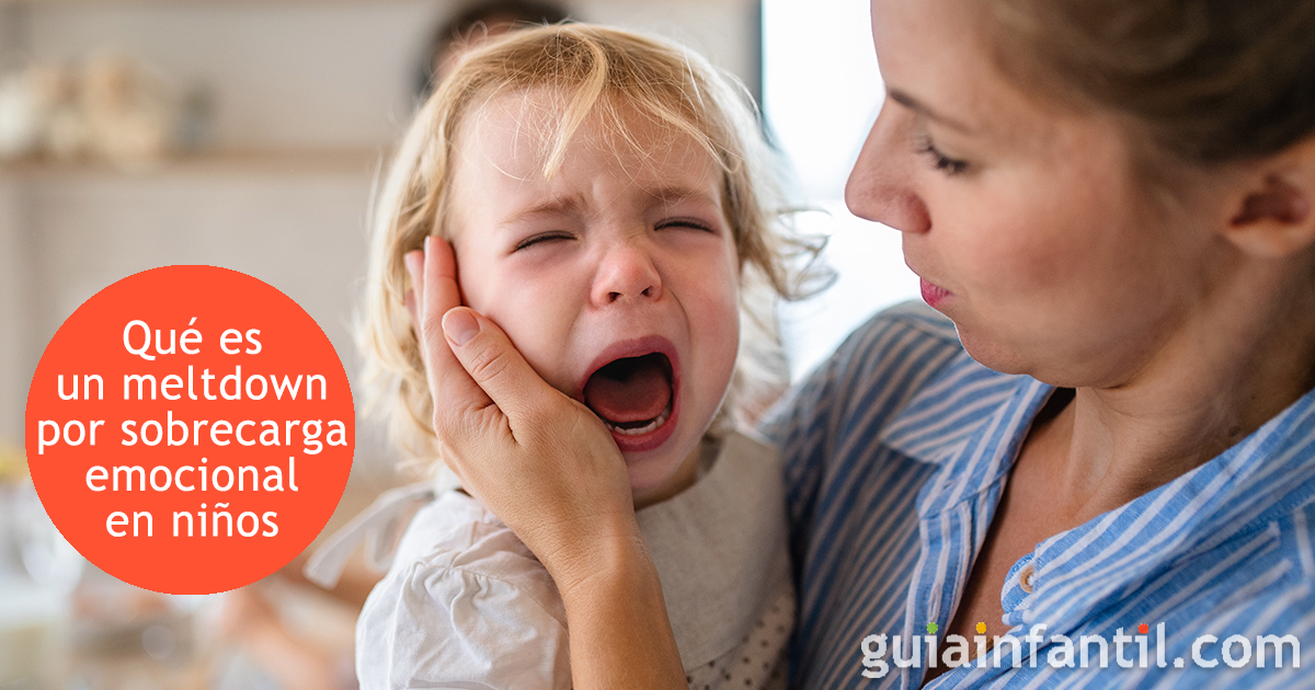 El meltdown emocional en los niños