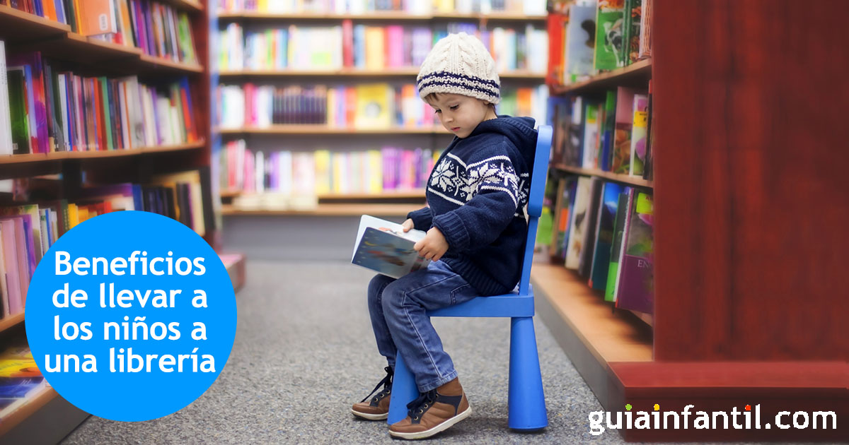 por qué llevar a los niños a una librería