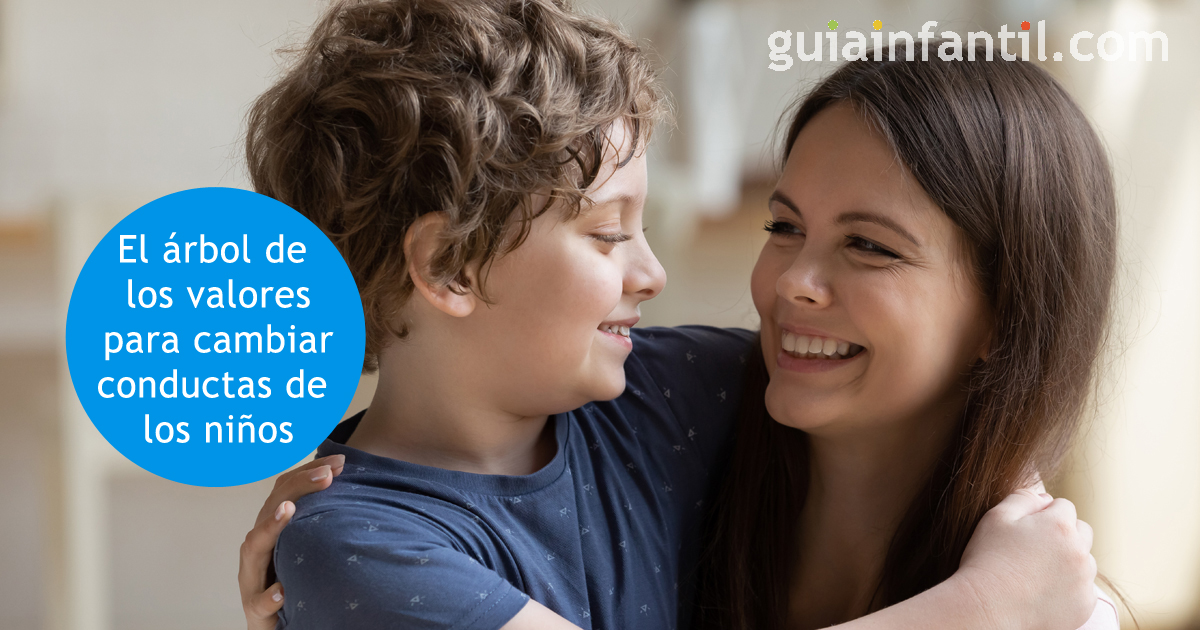 el árbol de los valores para mejorar comportamientos en los niños