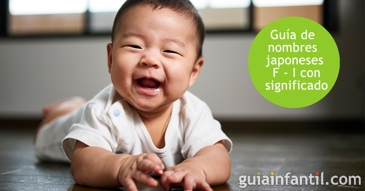 Significado de los nombres japoneses F - I