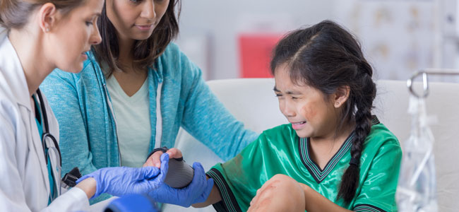 Los accidentes más frecuentes de los niños en el colegio