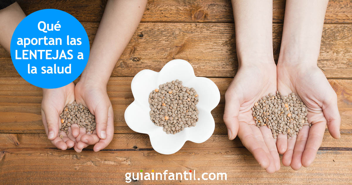 beneficios de las lentejas en la dieta de los niños