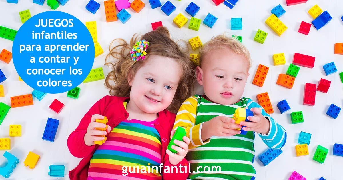 Juegos para enseñar colores y números a niños de 3 años