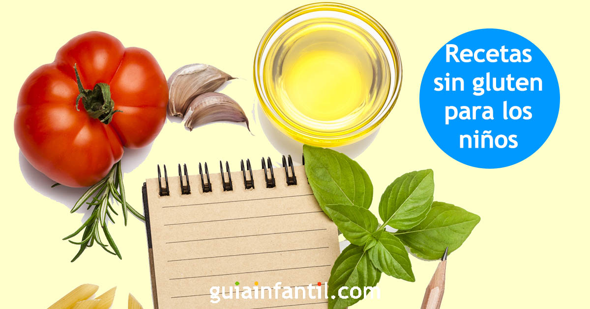 recetas para niños celíacos